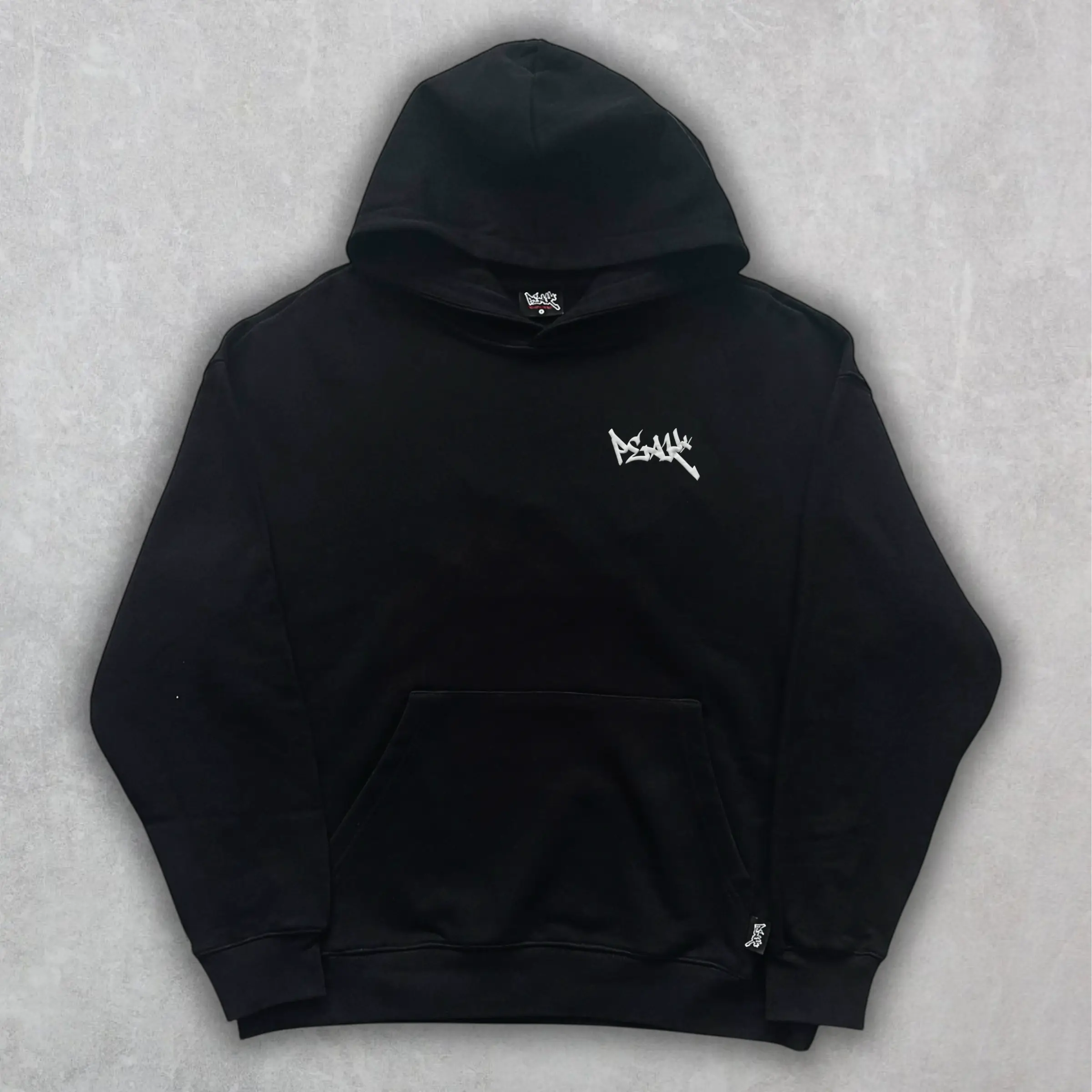 Peak Puff Hoodie - Black
