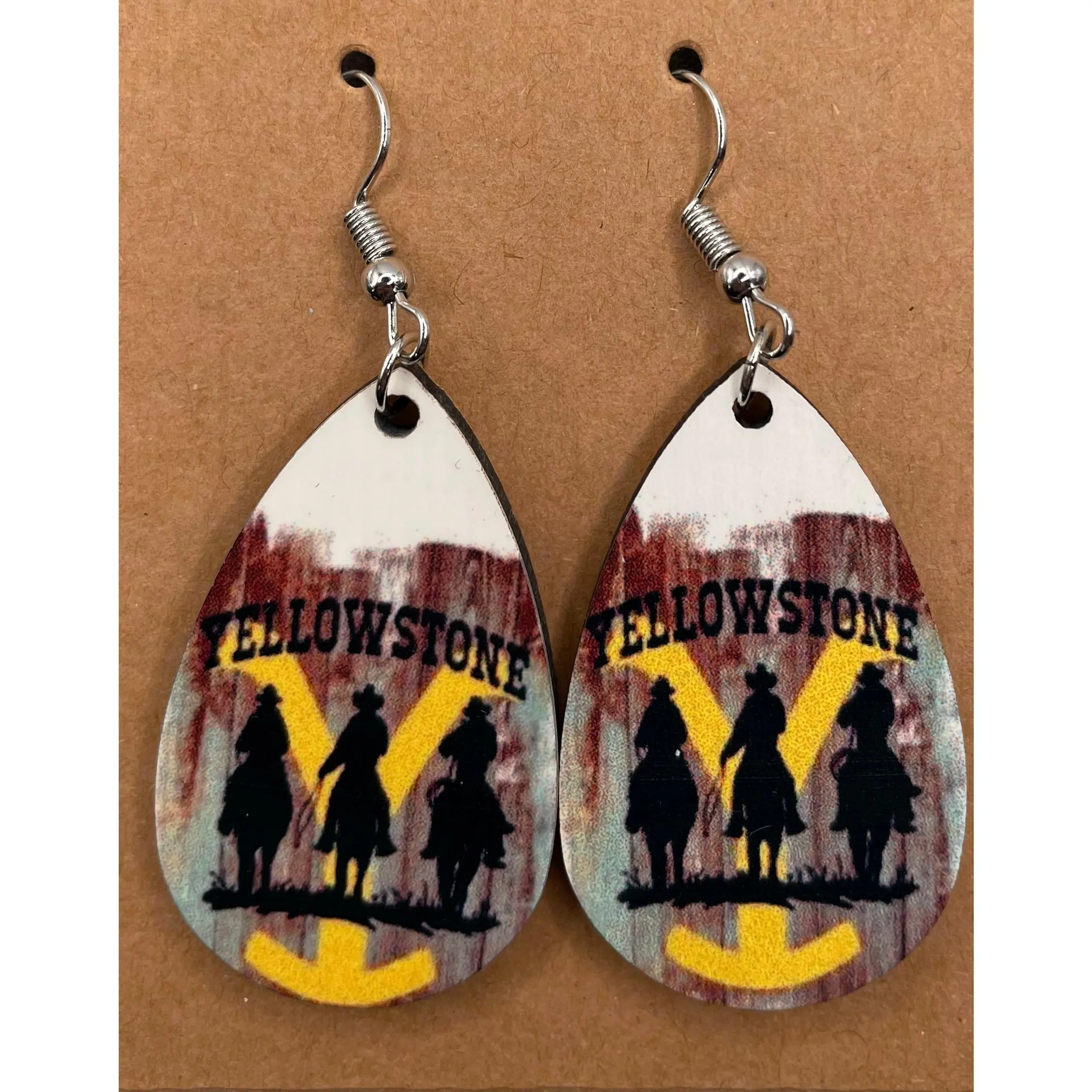 SALE! Yellowstone Silhouette Earrings