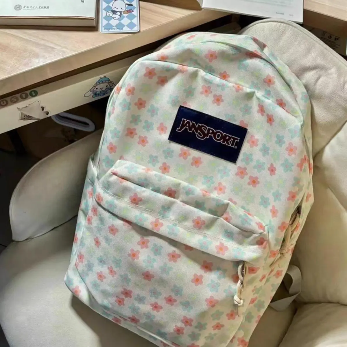JanSport Cross Town Lightweight Backpack 42x33x21CM, Everyday Carry Bag with Spacious Main Compartment