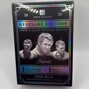 Keepsake Steve Mcqueen Collection Hobby Box (Keepsake Trading Cards 2025)