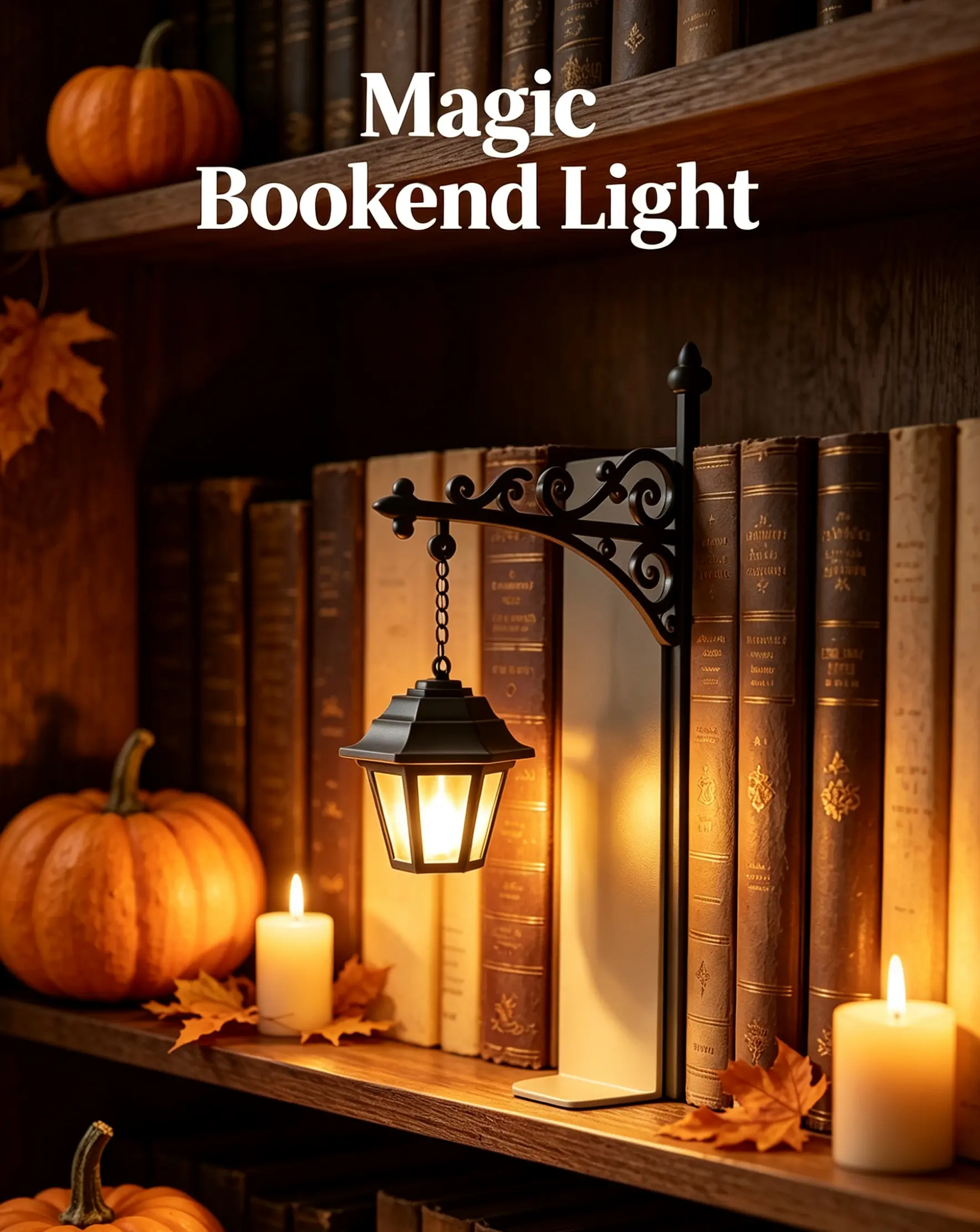 Retro Hollow Carving Lantern Bookend LED Night Light - Retro Decor, Interior Decoration Accessories, Old World Style, Ornate Vintage, Aesthetic Mini Specialty & Decorative Lighting, Home Bedroom Bookshelf Ambient Lamp, Hanging/Tabletop Ornament B001