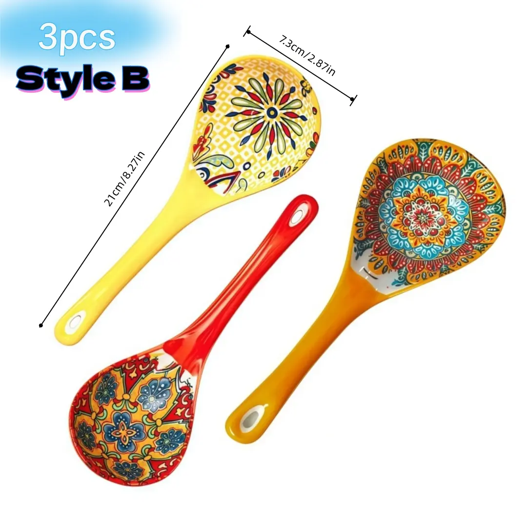 Large Soup Spoon 3-piece Set B