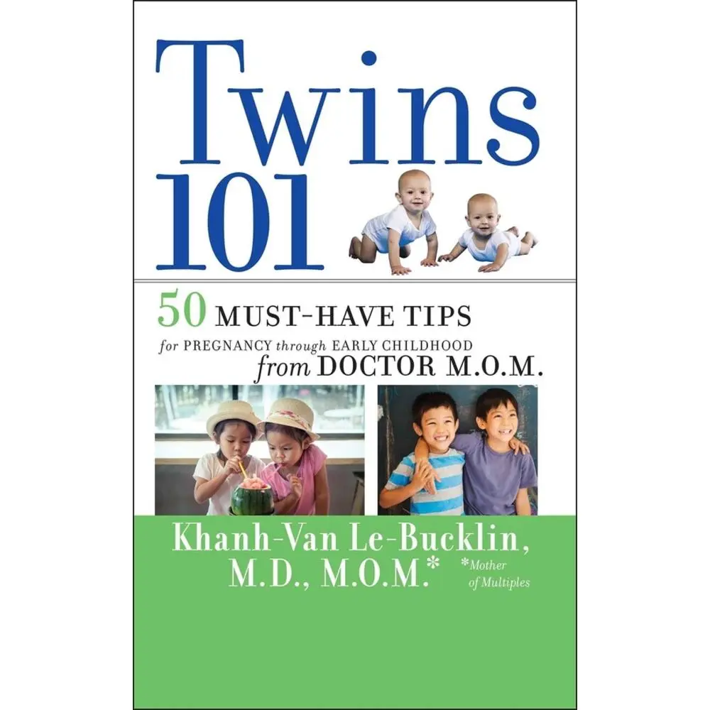 USED Book - Twins 101: 50 Must-Have Tips for Pregnancy Through Early Childhood from Doctor M.O.M. by Le-Bucklin, Khanh-Van (Paperback) - english