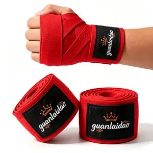 2Pcs Elastic Polyester Boxing Hand Wraps | 3m/5m Extra Long, Breathable Hand Wraps for Muay Thai & Kickboxing, Comfortable Wrist Protection for Fighting Training, Ideal Holiday Gift for Boxing Lovers