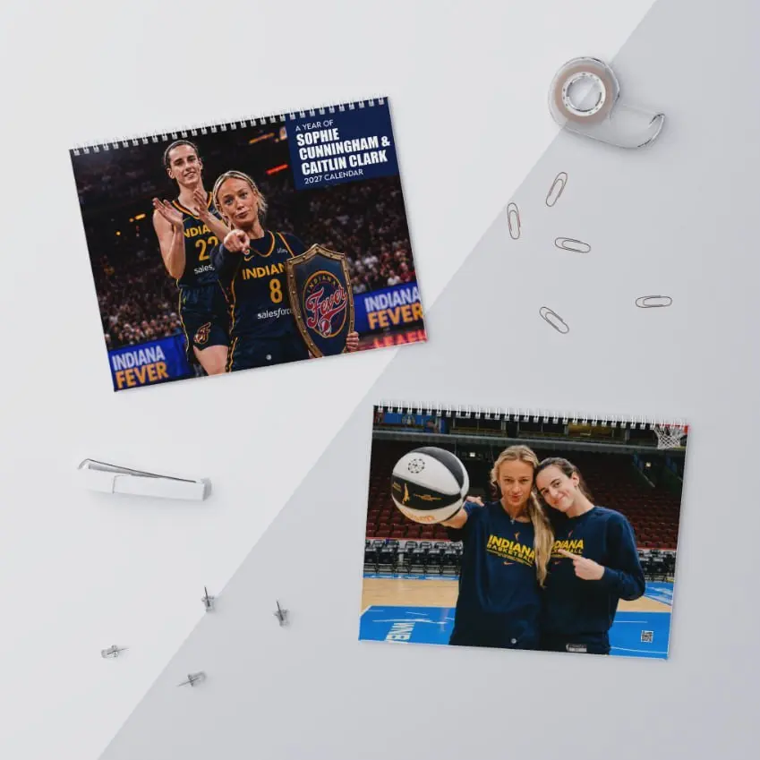 Sophie Cunningham Inspired 2026–2027 Calendar, Basketball Lover Wall Calendar, Premium Matte & Glossy, Unique Gift for Sports Fans