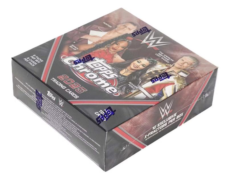 2025 Topps Chrome WWE Mega Trading Cards