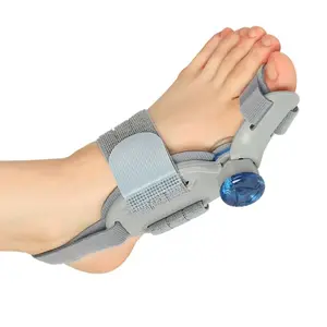 Bunion Corrector for Women Men Big Toe, Adjustable Knob Bunion Splint, Hallux Valgus Toe Straightener, Anti-Slip Heel Strap Brace, Silicone Pad, Day Night Foot Pain Relief