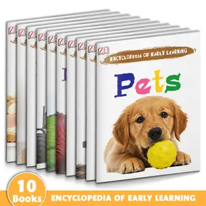 Toddler Early Learning Encyclopedia Book — Cognitive Development Picture Books for Vocabulary, First Concepts & Preschool Skills