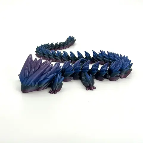Vexxia Giant Articulated Spiky Dragon Figurine 24in