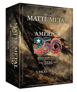 2026 Wild Card Matte Metal Multi-Sport America 250 Special Edition Trading Cards RY