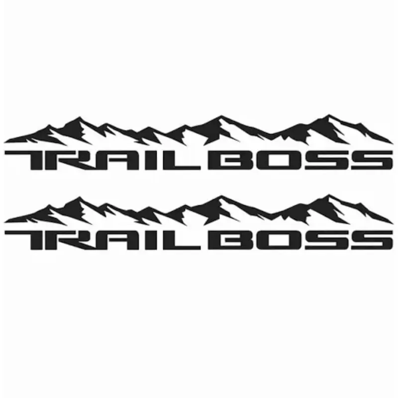Trail Boss Decal