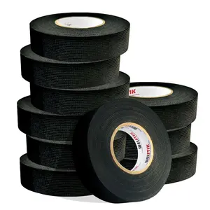 Wiring Harness Tape 3/4 Inch x 50- 10 Pack-  Fabric Tape for Electrical Automotive, Excellent Noise Suppression and