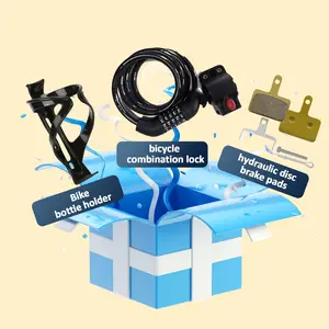 Bicycle Gift Bag Includes bicycle  combination lock & adult bike bottle holder & hydraulic disc brake pads Bmx Tire  e bikes