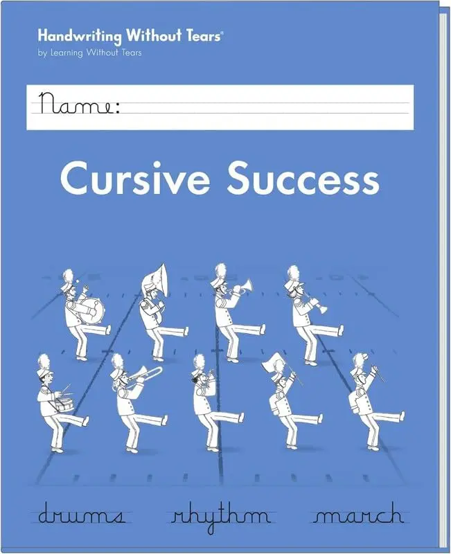 Learning Without Tears Cursive Success Student Workbook - 4th Grade Learning, Age 9+, Handwriting Tutorial, Builds Speed and Ease of Writing, Fun Writing Prompts, School & Home Use, Language Arts Supplies, Books
