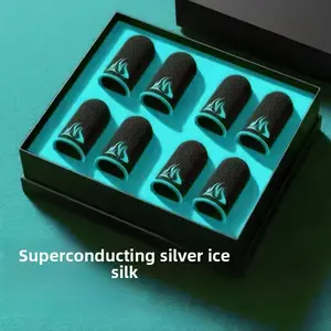 2026 latest 10-piece Mobile game anti-sweat PUBG finger sleeves, Honor of Kings mobile game finger sleeves, game e-sports super smooth and sensitive 388-pin Call of Duty@: Mobile mobile game competition model