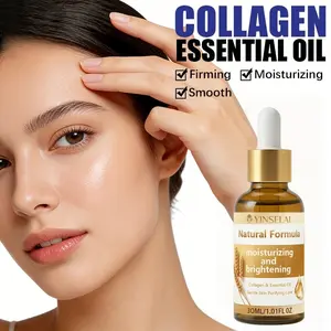 Collagen Face Serum, Gentle Care for Face and Neck, Antioxidant Benefits, Ideal for Puffy Eyes and Dark Circles, Brighten Dull Skin