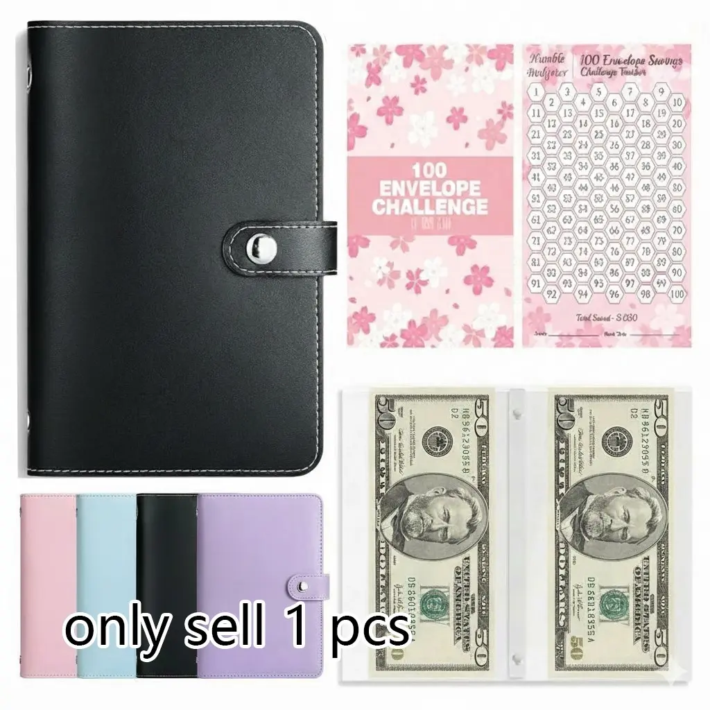 100 Envelope Challenge to save Binder, 2026 Budget Binder, Saving Challenge Book, Envelope Savings Books, Money Organizer, Budget Planner Book, Savings Challenge Planner, Income Tracker for New Year, Mother's Day Gifts