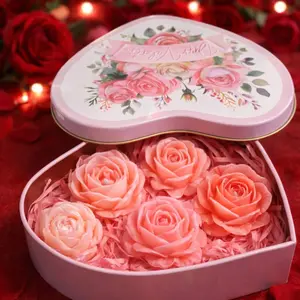 Luxury Romantic Candle Gift Box – Handmade Decor
