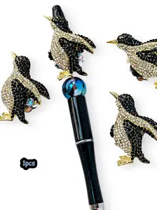 Exclusive New Penguin Ornament, DIY Gift Choice, Perfect for Handmade Beaded Pens Keychains Car Hanging Indoor Decor