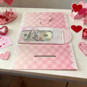 Cash Birthday Gift Envelope, Creative Cash Gift Idea, Surprise Cash Card Gift, Birthday Greeting Card for Cash Holders