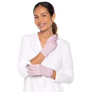 Unisex Gannett Full Finger Gloves | Dusty Mauve