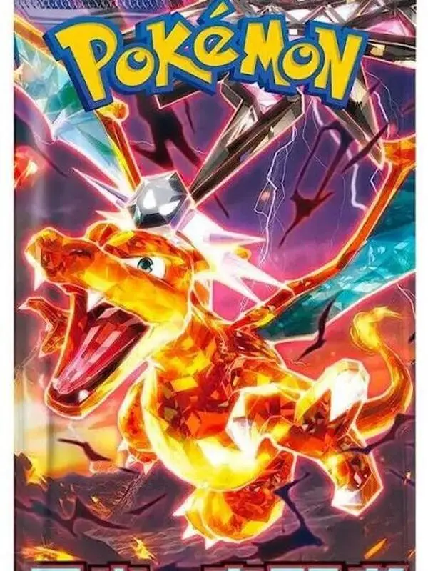 Pokemon Ruler of the Black Flame (Japanese Obsidian flame) Booster Pack -  TikTok Shop