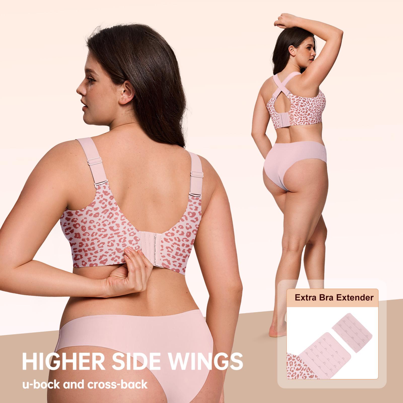 OEAK Women Jelly Bras Wirefree Full Coverage No Underwire Everyday Bras Comfortable Wireless Padded Tshirt Bra OEAK Women Jelly Bras Wirefree Full Coverage No Underwire Everyday Bras Comfortable Wireless Padded Tshirt Bra