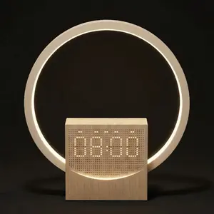 4-in-1 Multifunction Bedside Lamp with alarm