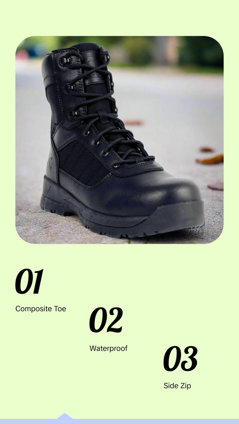 Rothco Guardian Composite Toe 8-inch Tactical Boot Rothco Guardian Composite Toe 8-inch Tactical Boot