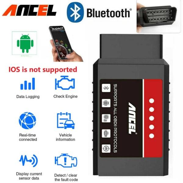 Ancel Bluetooth ELM327 OBD2 Car Scanner Diagnostic Fault Code Reader Tool for Android Ancel Bluetooth ELM327 OBD2 Car Scanner Diagnostic Fault Code Reader Tool for Android