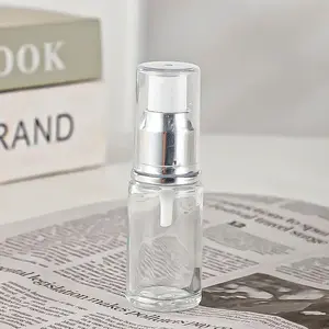 20ml  Frosted Glass Bottle Lotion Press Bottle Essence Bottle Toner Spray Bottles Cosmetics Empty Bottles