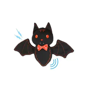 Bowtie Bat Squeaky Pet Toy