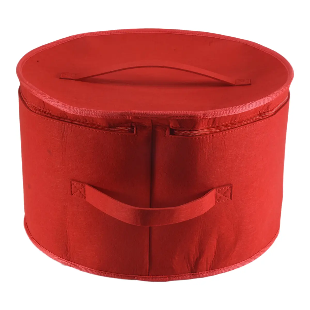 Hat Box Organizer Round Travel Hat Boxes Foldable Hat Storage Bag with Dustproof Lid Large Hat Storage Box Hat Boxes D