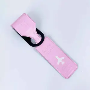 Travel Luggage Tags for Suitcases, Anti-Lost ID Identification Tags, Writeable Name Labels for Airport Check-in, Travel Business Trip Baggage Hang Tags