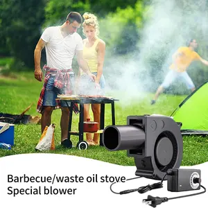 A set of turbo blower with adjustable air outlet, used forbarbecue stoves, firewood stoves, waste machines, and oilstoves Utensils Tool Box Tool Kit turbo jet blower Used forDIY cooling, ventilation, exhaust projects Can be used forheat dissipation