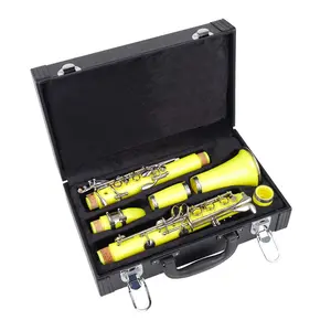 Luxury Clarinet Case In-125, Durable Protection Clarinet Box, Portable Travel Storage, Stage Performance Music Training