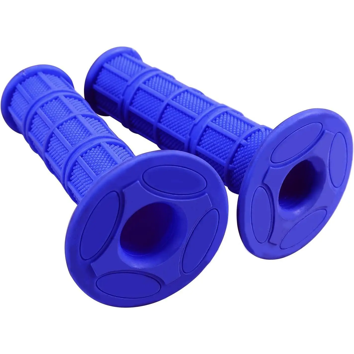 1Pair 22mm 7/8" Grips, Anti Slip Silicone Handlebar Hand Grips for Dirt Bike Motorcycle Mini Bike Pit Bike Scooter, Soft & Comfortable Replacement