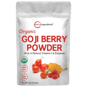 Micro Ingredients Organic Goji Berry Powder, 1 lb