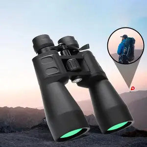 10-380x100 High Definition Binoculars, Optical Glass Binoculars with Large Diameter Objective Lens, Outdoor Travel Binoculars for Camping & Hiking