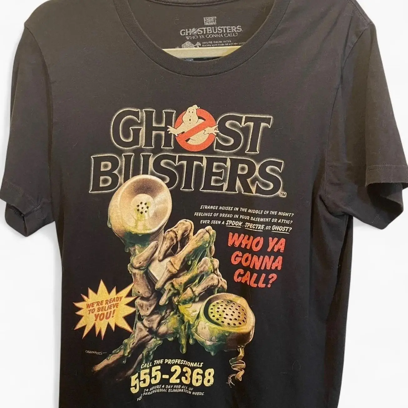 Vintage style Fright Rags Ghostbusters movie horror short sleeve shirt KV34060 4