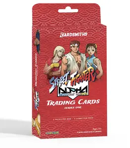 1 (ONE BOX)- Street Fighter Alpha: Warriors' Dreams Trading Cards Collector Box