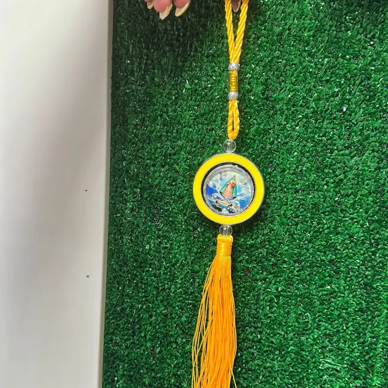 Colgantes para carro de la virgen de la caridad de cobre