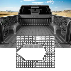 [Fits 19-25 Silverado & Sierra] 5.8FT Side Bed Molle Panel Compatible with 19-25 Silverado GMC Sierra Truck Panel System Replacement for 2019-2025 Chevy Silverado Accessories