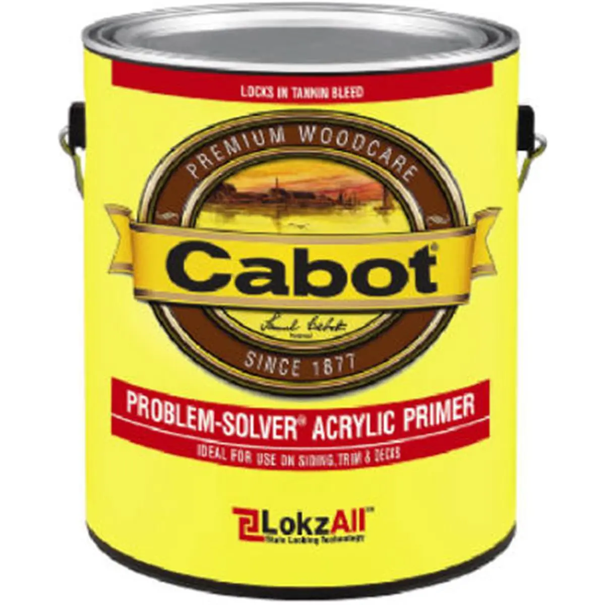 Cabot Samuel 8022-07 Gallon Acrylic Latex Exterior Primer - Pack of 4, Walls