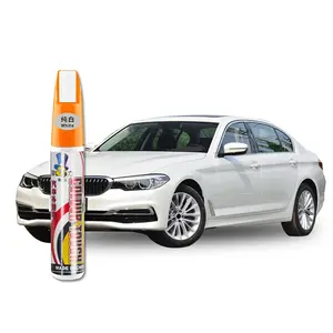 Car Scratch Repair Paint Pen Black 12ml Liquid Non-Toxic Water Resistant Professional Auto Accessories for Clear Coat Fixing