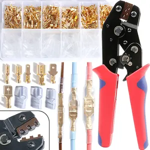 450pcs Assortment Male Female Spade Terminals Electrical Crimp Wire Connectors