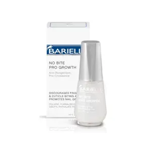 Barielle No Bite Pro Growth 0.5 oz. - Nail Care Treatment for Nail Biting - Odorless, Invisible, Bitter Flavor Formula for Healthy Strong Nails
