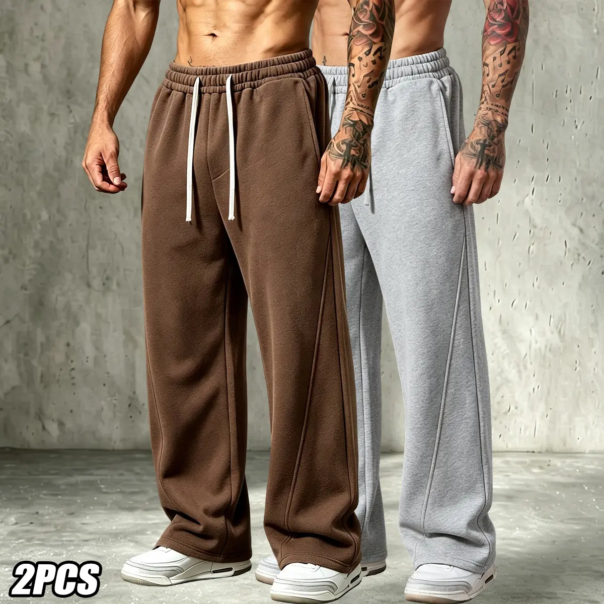Brown + Gray