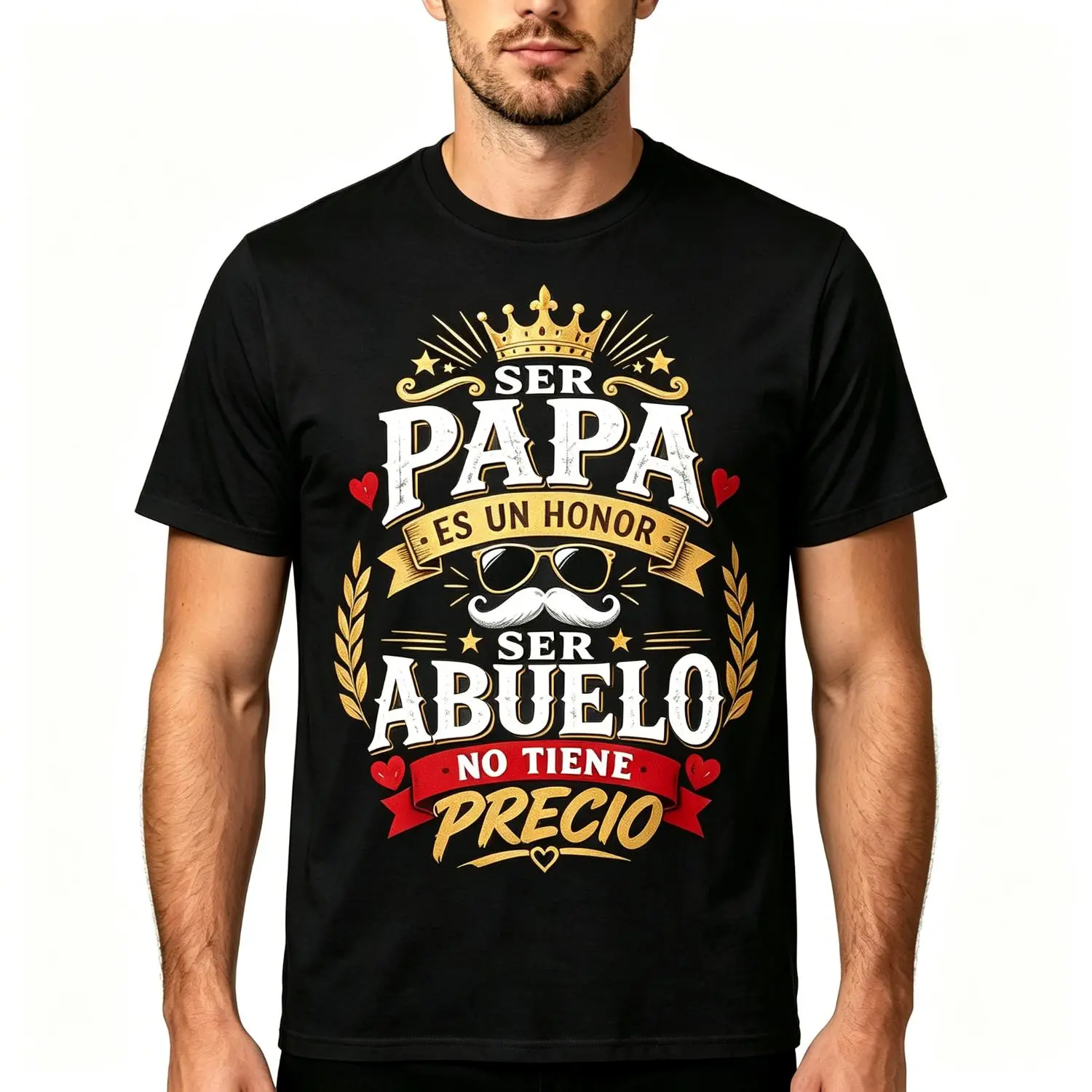 Ser Papa ES Un Honor Ser Abuelo No Tiene Precio Retro T-Shirt