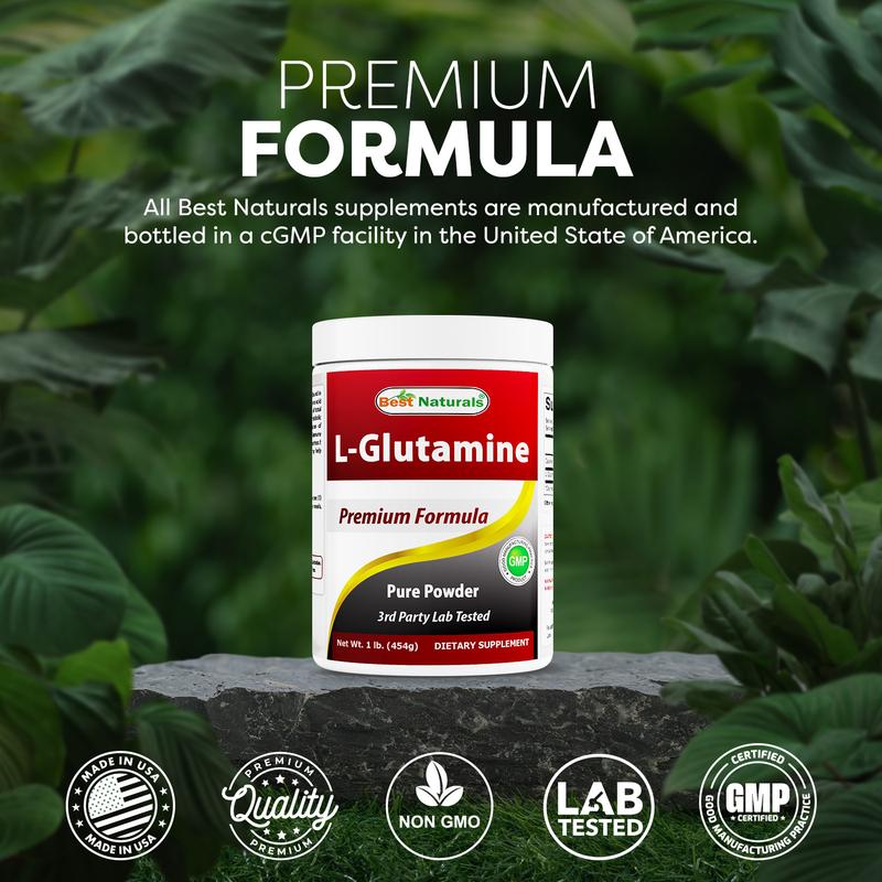 Best Naturals L-Glutamine 1 Lb Powder